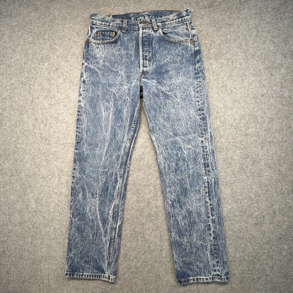 Vintage Levis 501 Jeans Men's 32x30 (Fits 30x29)  Made In USA 1987